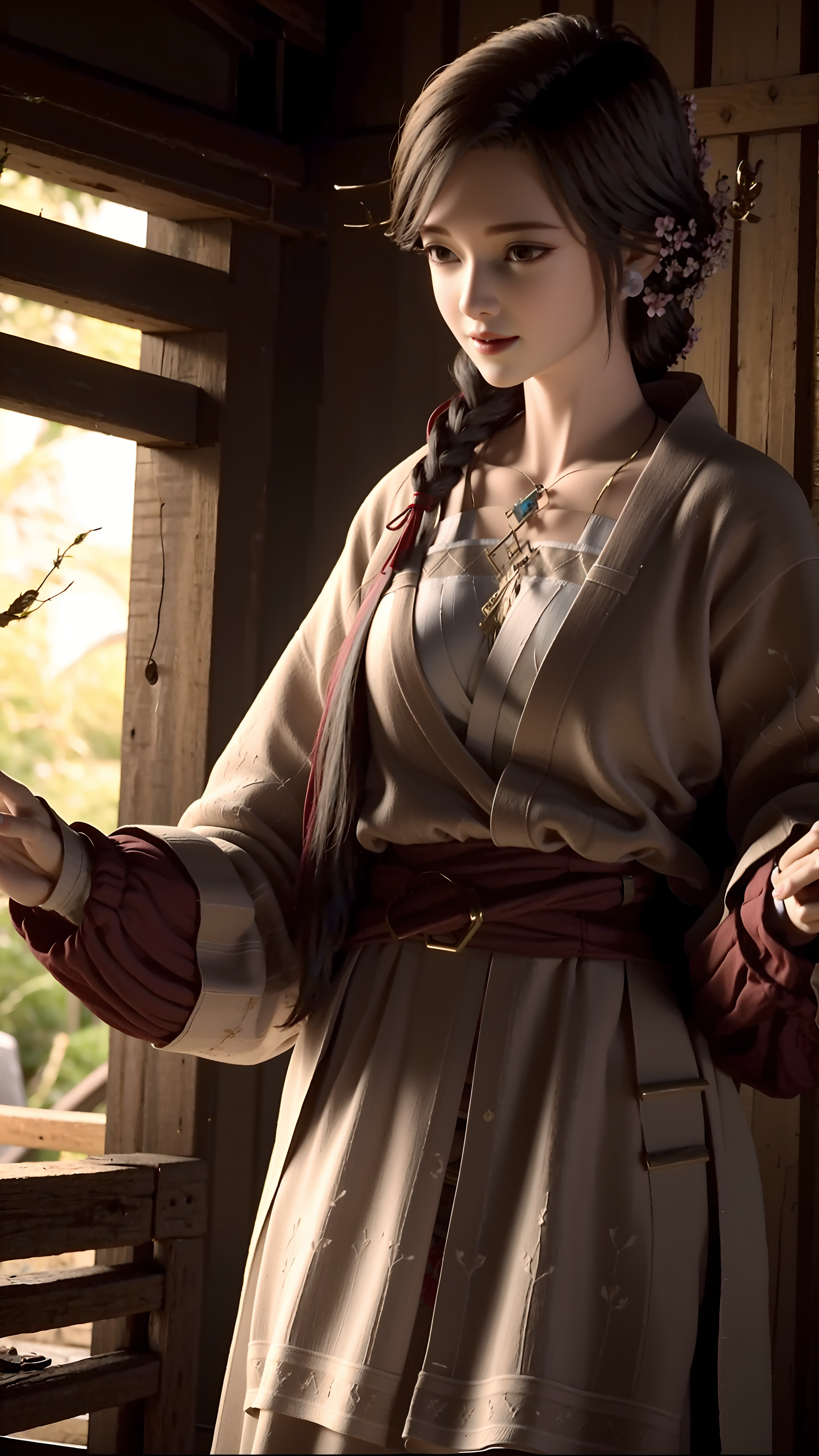 00166-2975616818.0-masterpiece,best quality,,1girl,black hair, chinese clothes, _lora_yingmo_0.8_,outdoor,cowboy shot, dynamic pose, dynamic angle.png